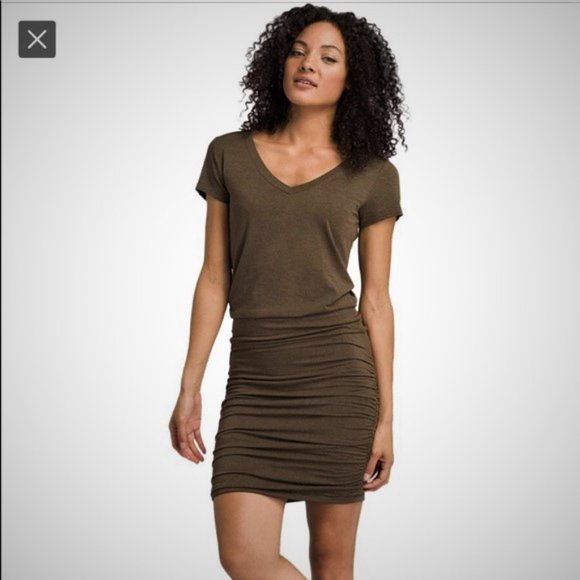 Prana Dresses & Skirts - Prana V Neck Foundation Dress Sz S